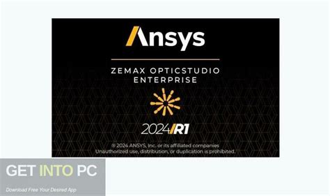 ANSYS Zemax OpticStudio 2024
